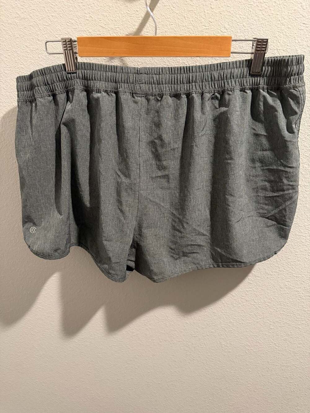 C9 Champion Women's XXL Heather Gray Premium Run Shorts